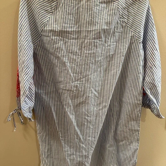 J. Crew Embroidered Tunic Cover up NWT - Picture 5 of 5